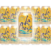 La Croix Lemon Naturally Essenced Flavored Sparkling Water, 12 oz Can (Pack of 10, Total of 120 Oz)