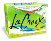 La Croix Sparkling Water, Mango, 12 Fl Oz (pack of 12)