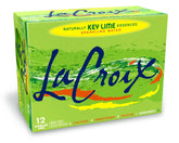 La Croix, Water Sparkling Key Lime, 12 Fl Oz, 12 Pack