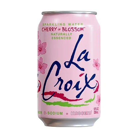La Croix Sparkling Water, Cherry Blossom, 12 Fl Oz (pack of 12)