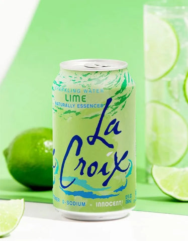 LaCroix, Sparkling Water, Lime, 12 oz, (pack of 12)