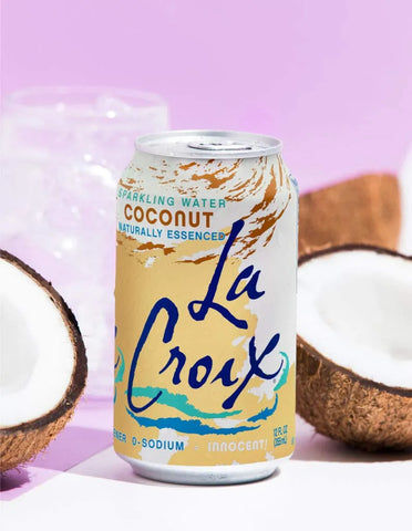 La Croix, Water Sparkling Coconut, 12 Fl Oz, 12 Pack