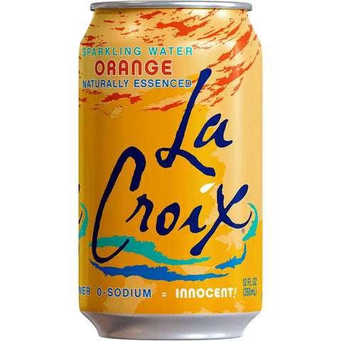 La Croix Sparkling Water, Orange, 12 Fl Oz (pack of 8)
