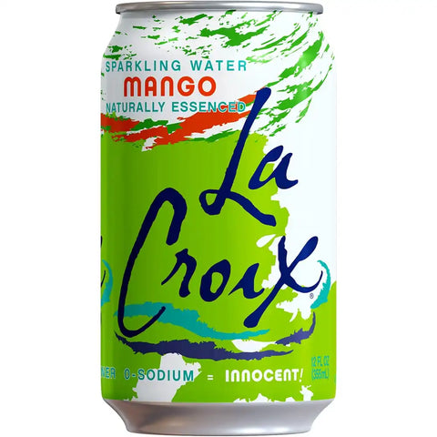 La Croix, Water Sparkling Mango, 12 Fl Oz, 8 Pack