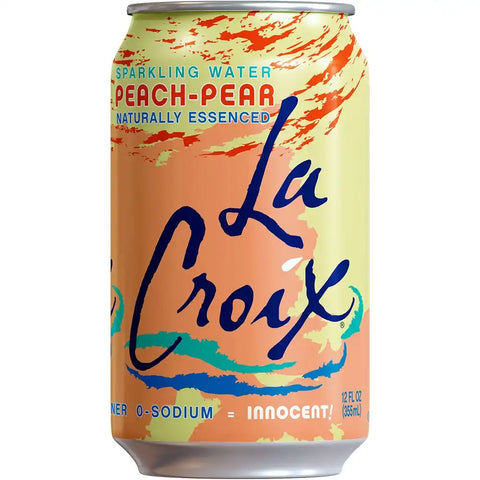 La Croix Sparkling Water, Peach-Pear, 12 Fl Oz (pack of 12)