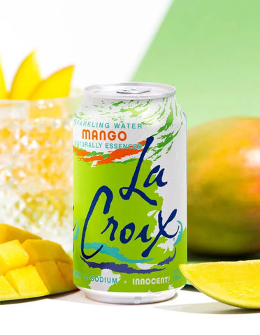 La Croix, Water Sparkling Mango, 12 Fl Oz, 8 Pack