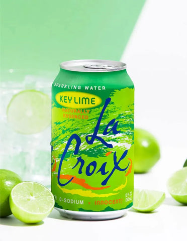La Croix Sparkling Water, Key Lime, 12 Fl Oz (pack of 8)