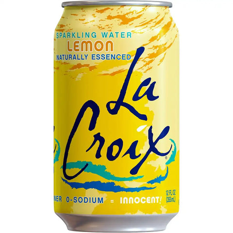 La Croix Sparkling Water, Lemon 8pk, 12 Fl Oz (pack of 8)