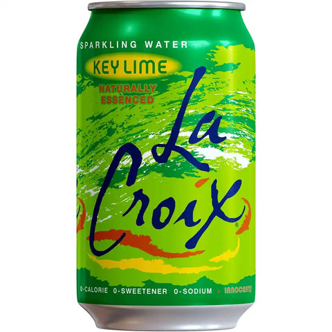 La Croix, Water Sparkling Key Lime, 12 Fl Oz, 12 Pack