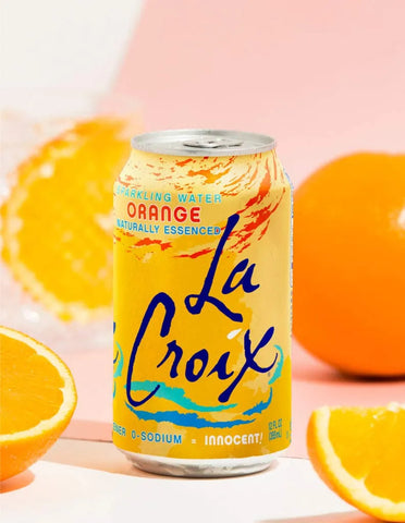 La Croix Sparkling Water, Orange, 12 Fl Oz (pack of 12)