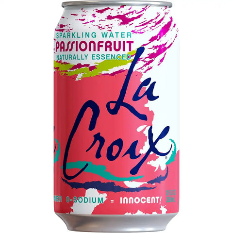 La Croix Sparkling Water, Passionfruit, 12 Fl Oz (pack of 8)