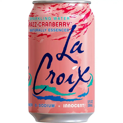 La Croix, Sparkling Water Cran-Raspberry, 96 Ounce Pack of 8