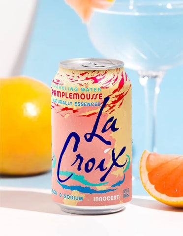 La Croix, Sparkling Water, Grapefruit, 96 Ounce Pack of 8