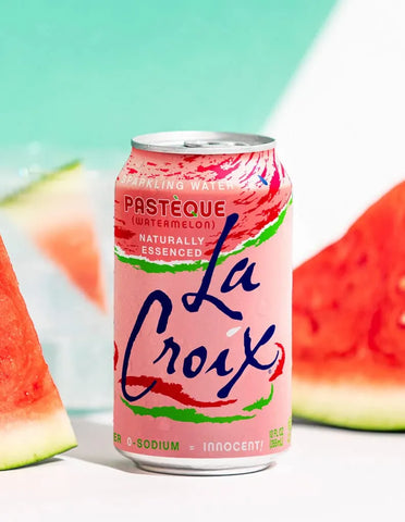 La Croix Sparkling Water, Pasteque (Watermelon), 12 Fl Oz (pack of 8)