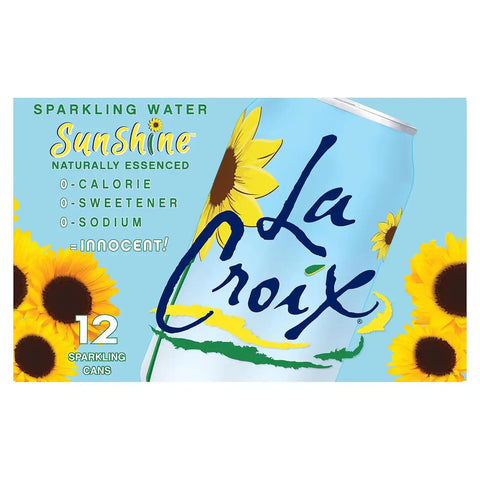 La Croix Sunshine Sparkling Water 12Pk, 12 Fl Oz