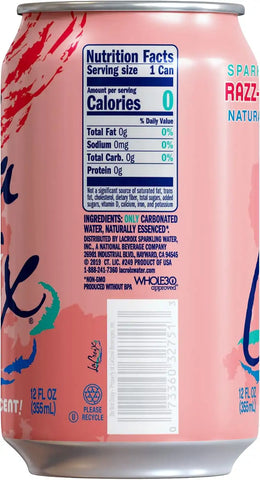 La Croix Sparkling Water, Cran-Raspberry, 12 oz Can (Pack of 12)