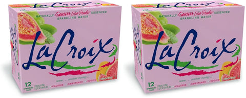LaCroix Sparkling Water, Guava Sao Paulo, 12 Fl Oz (pack of 24)