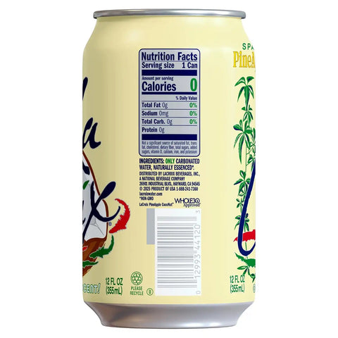 LaCroix Sparkling Water | Pineapple Coconut Flavor | 12-Pack | Naturally Essenced, Zero Calorie, Sodium Free | 12 Fl Oz Cans