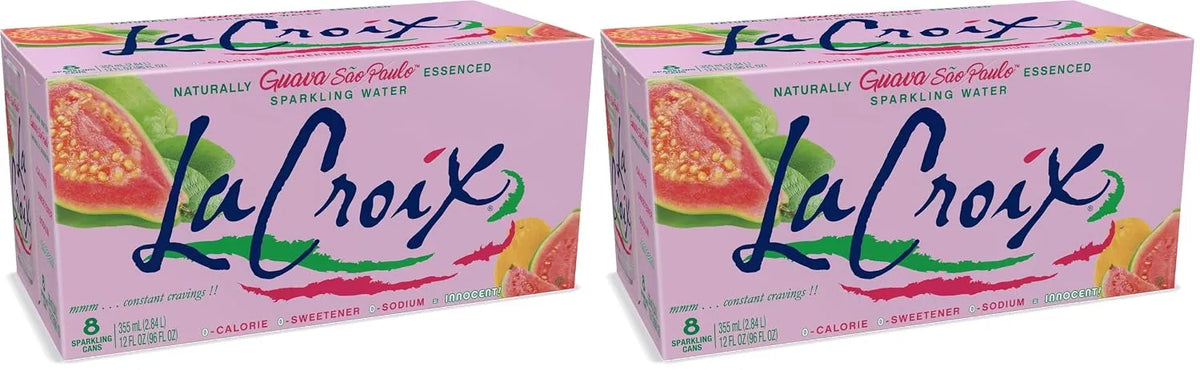 La Croix Sparkling Water, Guava Sao Paulo, 12 Fl Oz (pack of 16)