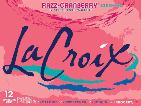 La Croix Sparkling Water, Cran-Raspberry, 12 oz Can (Pack of 12)