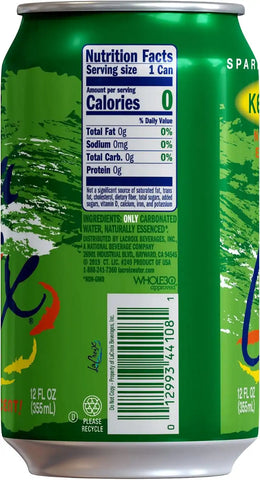 La Croix Sparkling Water, Key Lime, 12 Fl Oz (pack of 8)