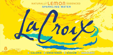 La Croix Sparkling Water, Lemon 8pk, 12 Fl Oz (pack of 8)