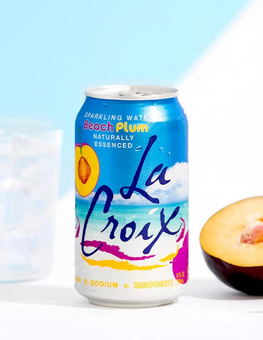 La Croix Sparkling Water, Beach Plum, 12 Fl Oz (pack of 12)