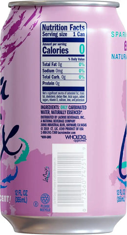 LaCroix Sparkling Water, Berry, 12 Fl Oz (pack of 36)