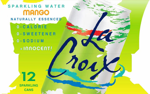 LaCroix Sparkling Water, Mango, 12 Fl Oz (pack of 36)