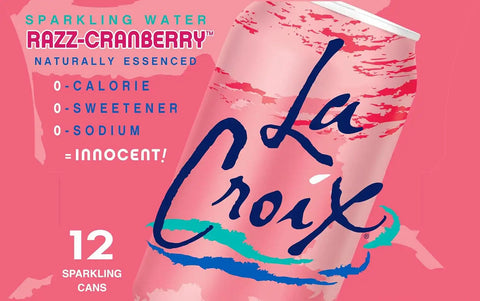 La Croix Sparkling Water, Cran-Raspberry, 12 oz Can (Pack of 12)