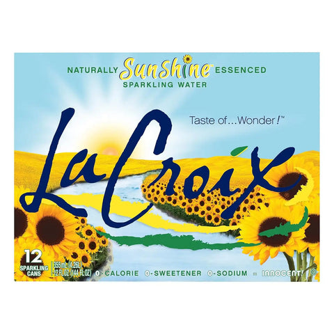 La Croix Sunshine Sparkling Water 12Pk, 12 Fl Oz