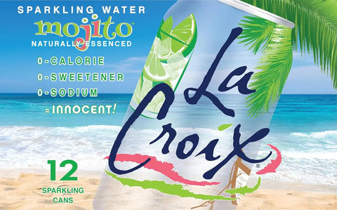La Croix Sparkling Water, Mojito, 12 Fl Oz (pack of 12)