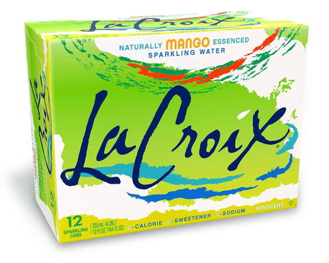 La Croix Sparkling Water, Mango, 12 Fl Oz (pack of 12)
