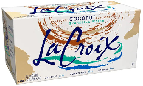 Lacroix 2721168 Coconut Flavored Sparkling Water 12 oz. 24/Carton (NAV40121)