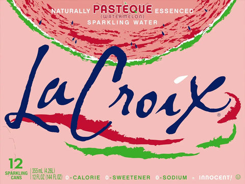 La Croix, Watermelon Sparkling Water, 12 Pack, 12 Fl Oz