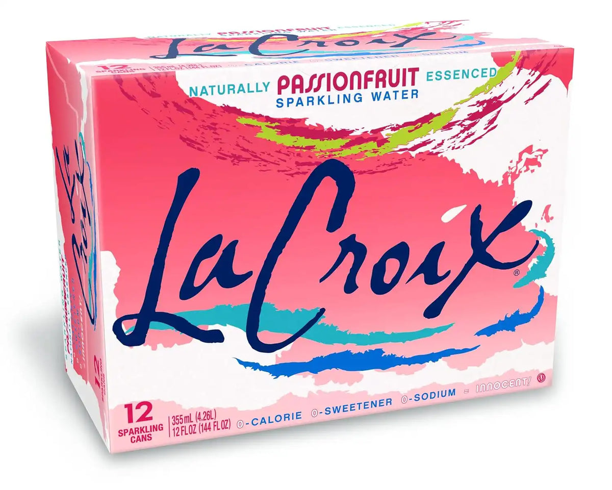 La Croix Sparkling Water, Passionfruit, 12 Fl Oz (pack of 12)