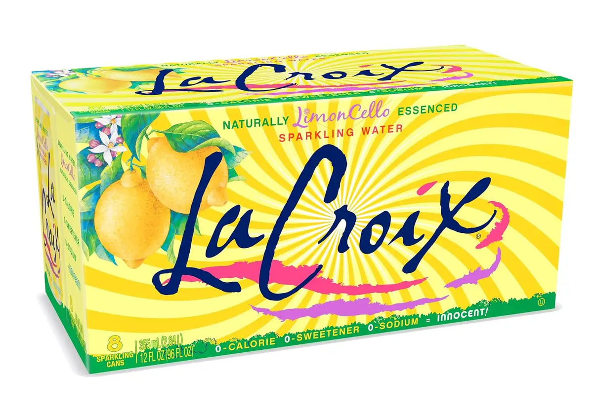 La Croix Sparkling Water, LimonCello, 12 Fl Oz (pack of 8)