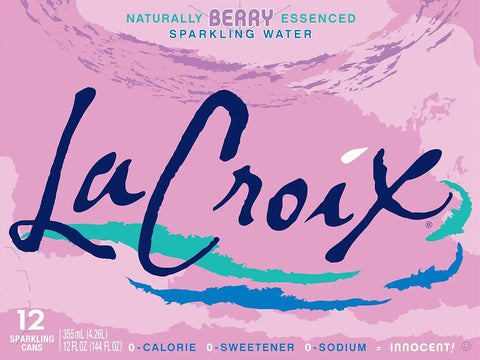 LaCroix Sparkling Water, Berry, 12 Fl Oz (pack of 36)