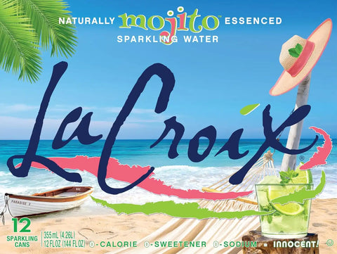 La Croix Sparkling Water, Mojito, 12 Fl Oz (pack of 12)