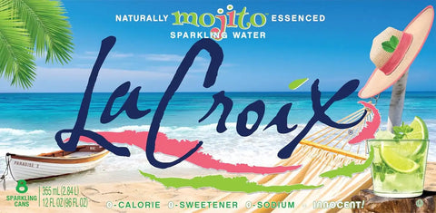 La Croix Sparkling Water, Mojito, 12 Fl Oz (pack of 8)